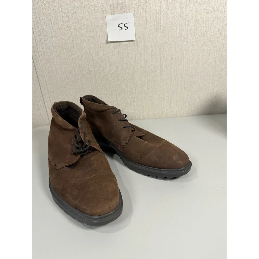 ECCO Mens Turn GORE-TEX Chukka Boots Cocoa Brown Suede 633124 45 EU 11-11.5 US